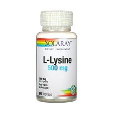 솔라레이 L 라이신 500mg 60정 엘 리신 Lysine 아미노산, 기본, 1개
