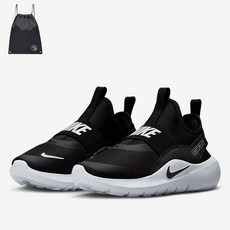 나이키 국내정품 신기 간편한 가벼운 아동 운동화 블랙화이트(PG신발가방세트)