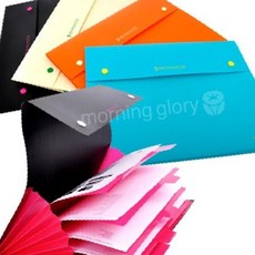 3200 5분류 도큐먼트화일 서류보관 포켓 분류화일 OC_0405TS, 오렌지