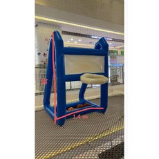 에어풀장 트램폴린 물놀이 장난감 여름 워터파크 실내 놀이기구, 샷 박스