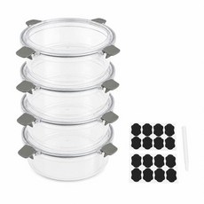 3D프린터 필라멘트 보관함 방습 드라이박스 습기차단 밀폐 케이스 3D 프린터 보관 상자 1KG PLA PETG TPU ABS 스풀 홀더용 밀봉 드라이 박스, 5)4pcs Box set
