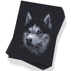 Crtiin 100장 블랙 스케치 드로잉 페이퍼 고중량 150 GSM /45.4kg(100파운드) 아티스트 스케치북 색연필 오일 파스텔 차콜 젤 펜 분필용(12.7 x 17.8