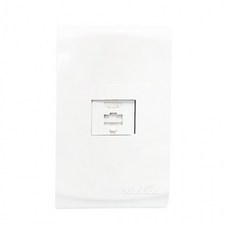 WL 안전덮개 매입 콘센트 1구 콘센트 전기재료 매립식 전기용품, 1개