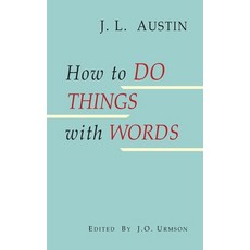 (영문도서)How to Do Things with Words Hardcover, Martino Fine Books, English, 9781684229901