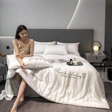 명주솜이불 세탁 실크 오리털이불 뽕누에실 겨울 듀베 에어컨이불 뉴질랜드 (사이즈-180x220싱글샤이불[워싱아이스부드러움] 색상 분류-바기오 벤틀리블루)