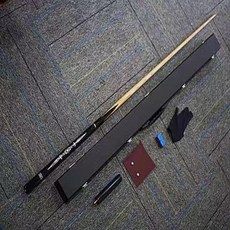 【臺灣出貨】戰神臺球桿小頭斯諾克中式黑八黑8球桿美式九球桌球桿檀木包郵代-奢尚匯品, 戰神1杆盒套裝-中頭11.5MM, 1個