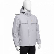 내셔널지오그래픽 커머슨 방수 점퍼 N251UJP970 실버 그레이