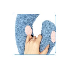 강아지 푹신한 애견 애묘 꿀잠 수면 턱받침 애완 쿠션 베개, 옐로우