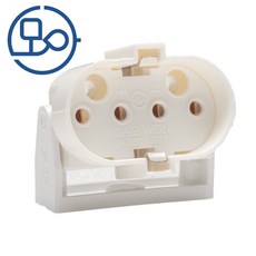 모아하드웨어 형광등소켓 DF-5041 FPL A형, 기타색, 1개