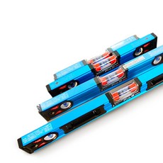 SHINWA 鶴龜 日本製造 Pro2 藍色水平尺 水平儀 45度 90度 高精度水平尺 1200mm, 1個