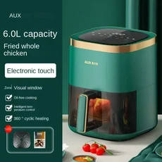 220V AUX 에어프라이어 오븐 콤보: 다기능 완전 자동 무유 기술 청소가 쉬운 FC, 01 미국, 04 6L Electronic touchB