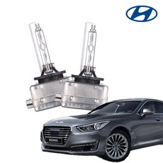 EQ900 전조등 HID 전구 헤드램프 6000k 2개 1세트, G80(16-20년)D3S