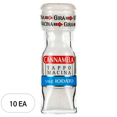 칸나멜라 소금, 63g, 10개