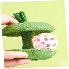 크레용펫 미치냥 또르륵 캣닢볼 장난감, 1개, 애플