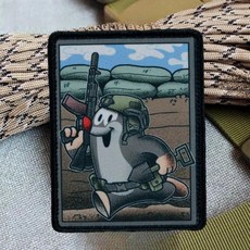 Mole Operator 재미있는 모랄 패치 - 군용 장비 배낭 오퍼레이터 야구 모자 플레이트 캐리어 및 조끼용 전술