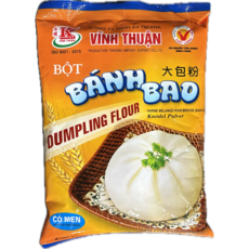 Vmart 베트남 만두 만들기 봇 반바우 Bot Banh Bao, 400g, 1개
