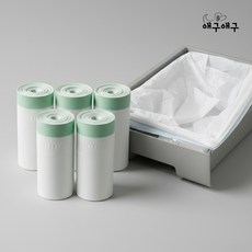 고양이 자동화장실 배변 비닐 봉투 64cm*40cm 20매 X 5롤, 5개, 리필봉투