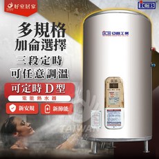 亞昌 D系列 電熱水器 定時可調溫休眠型, 12加侖,直掛