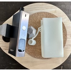 레더크레프트 유웰 발라리안맥스프로 전용 실리콘케이스 위생캡덮개 포함, 1개, 반투명화이트