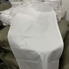 DFMEI 衣服防塵袋家用防塵罩防塵掛衣罩可水洗衣物西服西裝袋透明防塵套, 1個, 1個裝