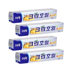 크린랩 쿠킹호일, 30m, 4개