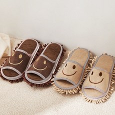 슬리퍼 스마일 바닥 청소실내화 청소 청소걸래 청소포 ghk*82158Vh, 스마일슬리퍼_베이지, 스마일슬리퍼_베이지_단일상품