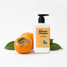 [디톡스펫] 카키펫 샴푸 250ml 특허 감 발효원액 EWG 그린등급 저자극 강아지샴푸, 1개