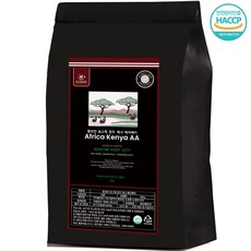 헬리빈 고소한 너티 초코 케냐AA 커피원두 갓로스팅한 상급원두, 홀빈(분쇄안함), 500g, 1개