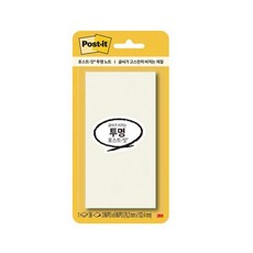 3M 포스트잇 노트 636TRSPT 투명, 없음, 상세설명 참조, 없음