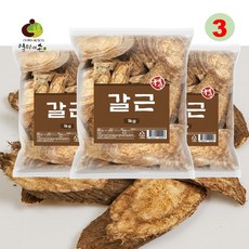 국산 말린 칡뿌리 칡 마른 갈근 한방 한 차 대용량, 3개, 1kg