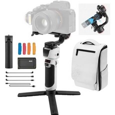 지윤 크레인 M3 프로 3축 짐벌 안정기 카메라용 컴팩트미러리스 카메라 스마트폰 액션캠 호환, 지윤 크레인 M3 프로 3축 짐벌 안정기 카메라용 컴팩