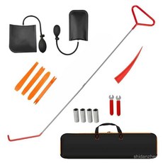 자동차문 틈새 여는 업체용 수동 도구 소방 문따개 에어 차문잠김 A