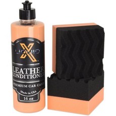 리퀴드 X 클래식 가죽 컨디셔너 콤보 - 16온스 및 폼 어플리케이터 기름지지 않고 촉감이 건조하며 쉽게 바를 수 있습니다, 5.33 Ounce (Pack of 3)