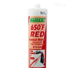 썸데이몰 하덱스 내열 가스켓 실리콘 실란트 RTV-650 RED 300g 접착제