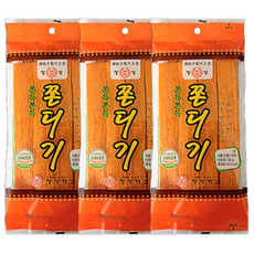 정성제과 쫀득쫀득 쫀디기, 95g, 3개