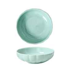 陶瓷醬料碟 多用途小碟子 調味碟 沾醬碟 點心碟，精緻餐桌擺設，提升用餐質感, 海鹽蘇打, 1個