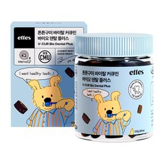 엣츠 튼튼구미 강아지 구강 덴탈 영양제, 1개, 구강/치석관리, 80정