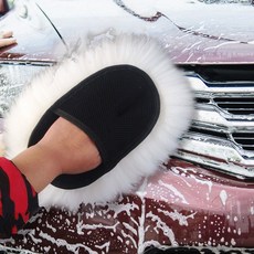 장갑 워시미트 천연양모 세차용