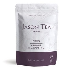 제이슨티 캐모마일 피라미드 티백, 1g, 6개, 35개입
