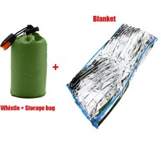 비비색 동계백패킹 침낭 방수 경량 열 비상 비비 색 생존 담요 가방 캠핑 하이킹 야외 활동 장비, [03] As the picture, 1개