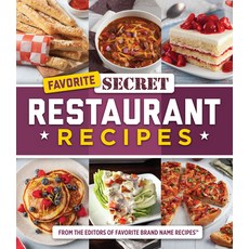 (영문도서) Favorite Secret Restaurant Recipes Hardcover, Publications International,..., English, 9781639385515
