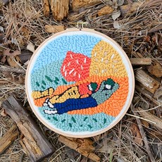 101도 펀치니들 풀세트 DIY 고흐의 낮잠, 1개