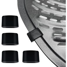 ALJ 에어프라이어 프로텍터 실리콘 범퍼 4팩 럼 7QT PowerXL Gowise 그릴 크리스퍼 플트 장착