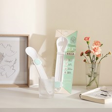 행운의집 조이스푼 고양이 츄르 짜요 숟가락, 화이트