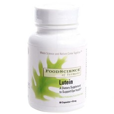 FOOD SCIENCE OF VERMONT 葉黃素膠囊 10mg, 1罐, 60顆, 1罐