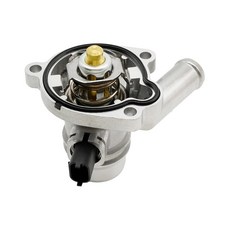 YzusGomumu 업그레이드 알루미늄 엔진 냉각수 온도 조절기 하우징 어셈블리 2011-2020 쉐보레 크루즈 리미티드 소닉 트랙스 뷰익 앙코어 1.4L 교체 25200455, YzusGomumu 업그레이드 알루미늄 엔진 냉각수 온