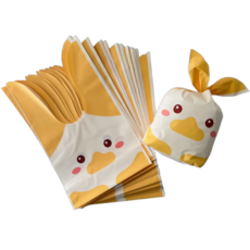 모디안 구디백 단체 포장 보자기형 선물 봉투 13.5 x 22 cm, 오리, 50개