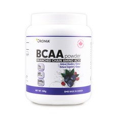 오로니아 BCAA 파우더 500g 블루라즈베리맛 60회분, 1개