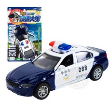 888玩具 聲光合金台灣110警車(授權)(ST) 警車模型，逼真聲光效果，合金材質，台灣警車授權, 1個
