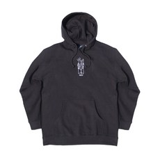 퍼블릭 테라피 후디 블랙 자수 PUBLIC THERAPY HOODY BLACK Embroidered (스노우보드복 후드티 풀오버 자수)
